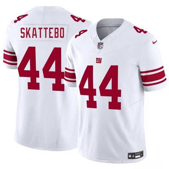 Men & Women & Youth New York Giants #44 Cam Skattebo White 2025 Draft F.U.S.E. Vapor Untouchable Limited Stitched Jersey